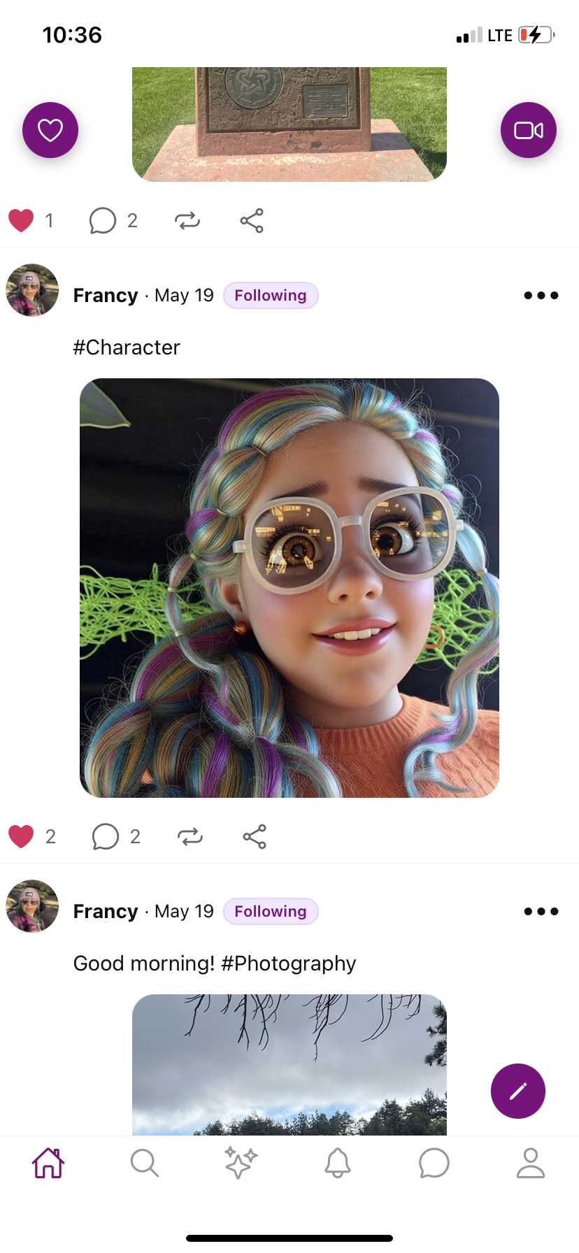 Character transformation 1